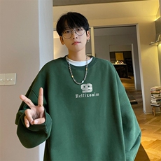 ！圆领卫衣男装港风长袖T恤男外套男WY188-P28，男装卫衣，电商B367
