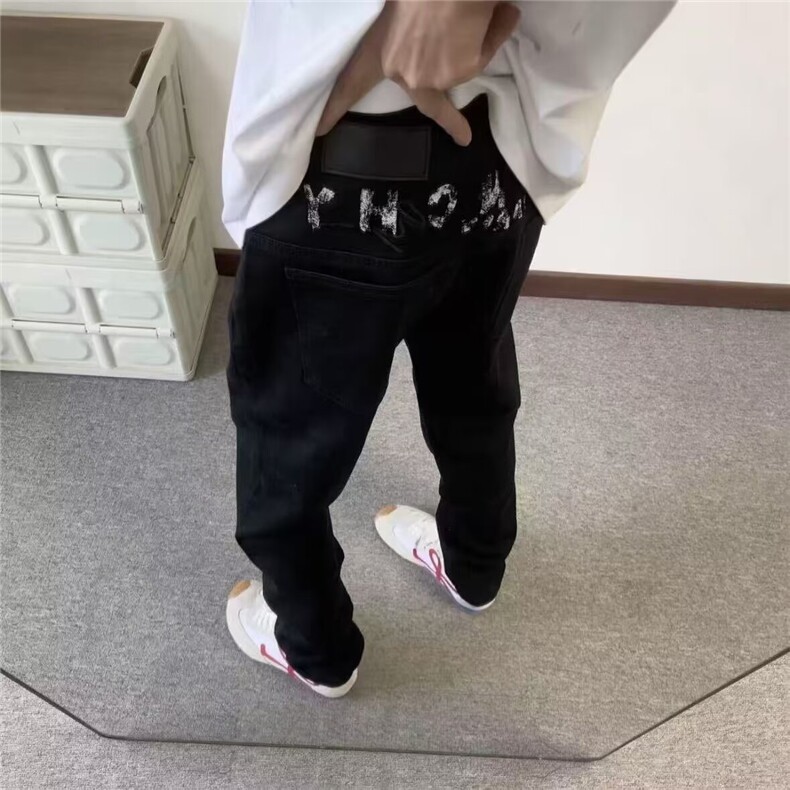 1506A/GN1280/P55轻奢牛仔裤修身弹力潮流小脚,男装牛仔裤,星座1506A