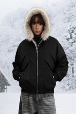 雪景冬季新品A2332P105-座山雕加绒外套男美式工装夹克棉服，男装夹克，电商B241