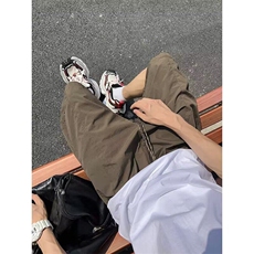 夏防水快干UV尼龙沙滩裤男美式休闲运动五分裤工装短裤K6468-P34，男装牛仔裤，星座412-2