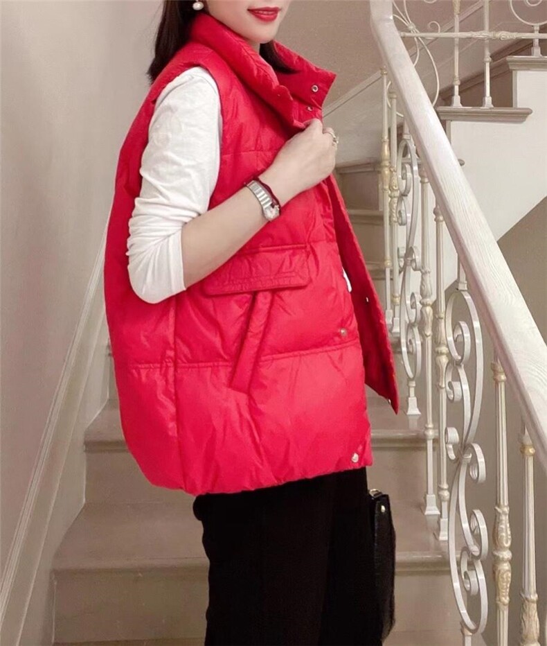 冬季新款90羽绒马甲，女装马甲，卡多多