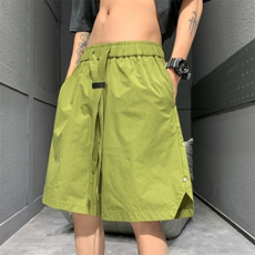 新款工装短裤男潮牌ins休闲裤宽松大码中裤五分裤D0611-P43，男装牛仔裤，星座308B-2