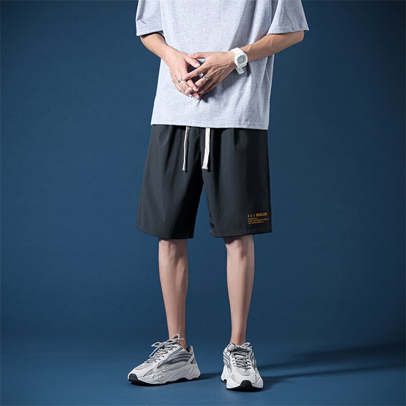 2023春夏季冰丝短裤舒适超薄运动休闲五分裤DK518-特批16,男装休闲裤,星座718-1