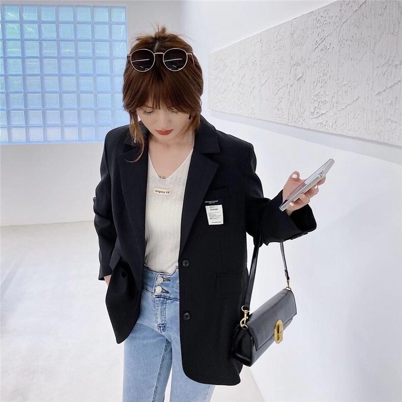 现货西装外套韩版,女装西装,雾灵水Lady-Lin