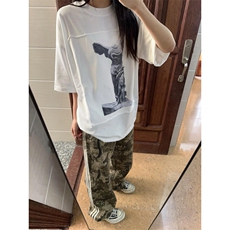 【网图有货】三条杠迷彩工装裤男美式复古裤子直筒CCBN13-特P50，男装工装外套，星座1007（原301D）
