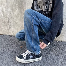 美式牛仔裤男春秋新款休闲直筒裤B50P45，男装牛仔裤，星座1116-2