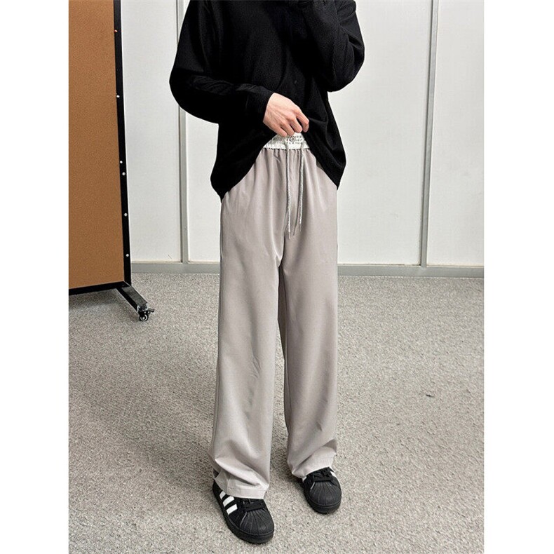 冰丝速干撞色马吉拉西裤垂感聚酯纤维310A-4-XK19-特批25,男装西裤,星座310A-4