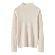 2026年秋季常规通勤单件半高长袖，女装羊毛衫，东远绒业