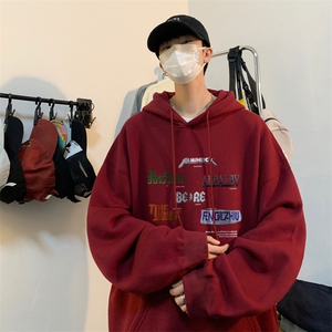 ！连帽圆领卫衣男装港风帽衫男 LM163-P35图片