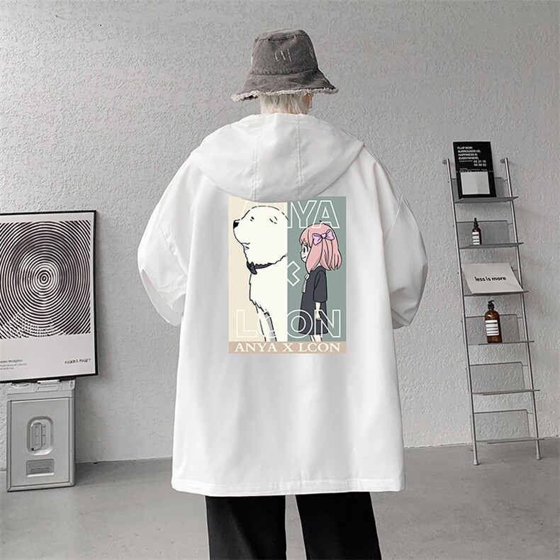 连帽夹克男大码胖子棒球服上衣外套JK65365-P45图片