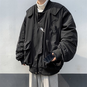 2023春季网红飞行服外套情侣休闲宽松百搭夹克JK09211-P55图片