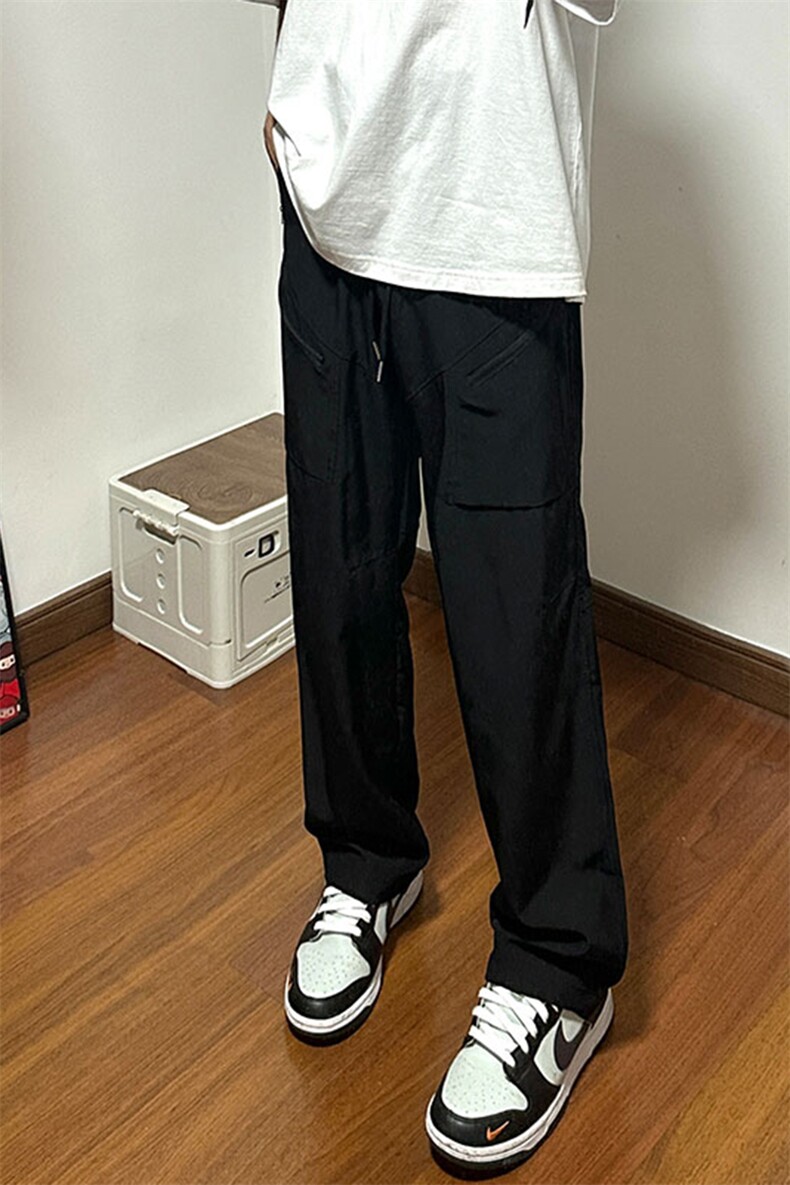 三防面料冲锋裤男款美式伞兵裤宽松直筒裤XK403-P45限价59,男装休闲裤,电商A178
