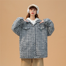 春秋季胖mm小香风夹克外套中性女装大码服装，男装夹克，星座909-2（原星座717-2）