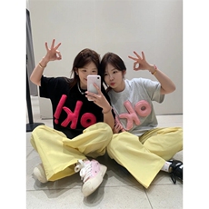 【有货】BK891CC-特P43美式复古立体字母短袖T恤男女，男装T恤，星座1007（原301D）