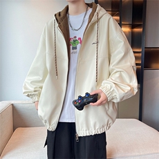 春秋季皮衣外套男女同款新款美式夹克XZ102B-1-JK2535P85，男装皮衣，星座102B-1