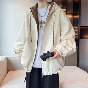 春秋季皮衣外套男女同款新款美式夹克XZ102B-1-JK2535P85图片