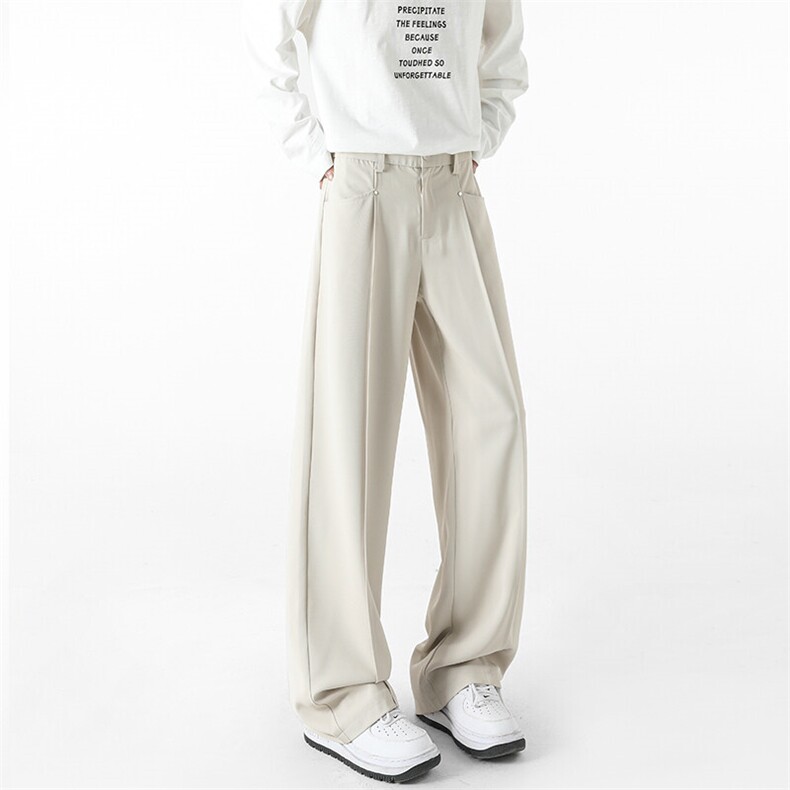 垂感直筒休闲西裤春季新款休闲裤抖音品质A111-A156-P5588,男装休闲裤,电商基地A111