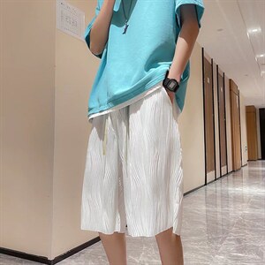 男夏季潮流时尚休闲短裤五分裤A38P30图片