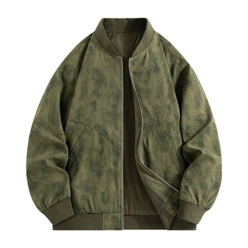 男士夹克新款棒球领夹克男飞行服W105P70，男装夹克，电商D325