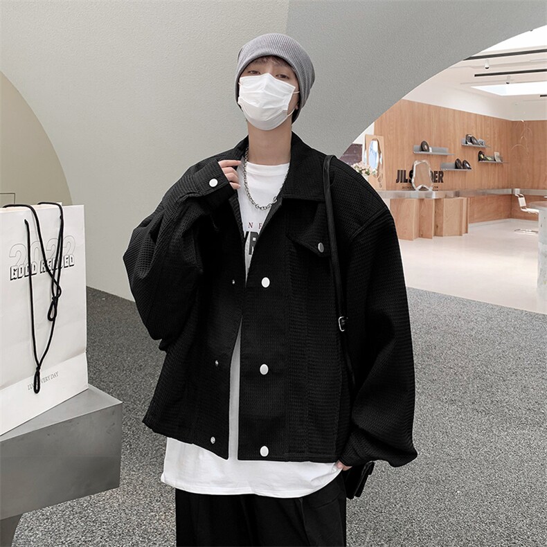 夹克男2023春秋季休闲随性户外防风男士薄款潮流JK0380-P50,男装夹克,星座308B-1