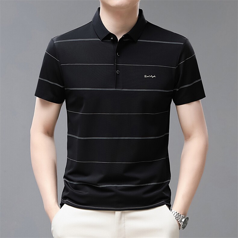 短袖男POLO衫宽松休闲夏季宽松运动服百搭半袖男士上衣QP1615-P63，男装Polo衫，星座1105-3