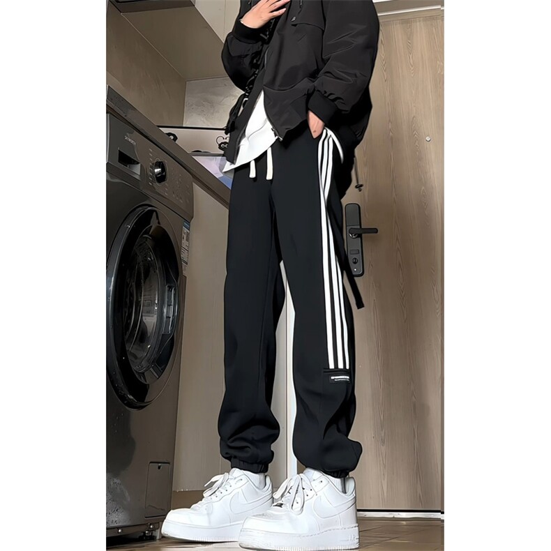 2024春季新款男士休闲卫裤学生束脚裤运动裤，男装卫裤，电商B220