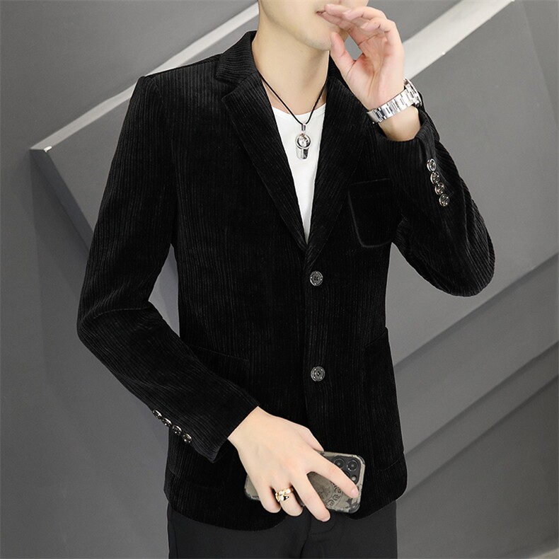 新款春秋帅气休闲韩版时尚潮流修身男士小西服外套-P90,男装西服,星座613B