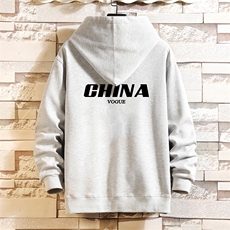 KS21001-P38加绒款-P43连帽开衫卫衣男运动外套大码班服砖墙，男装卫衣，电商A040A