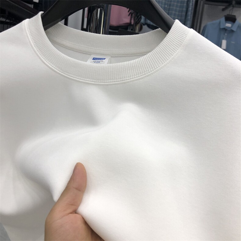 FN338卫衣2026男士春季圆领宽松版不挑身材情侣款户外运动，男装卫衣，钱塘207-1