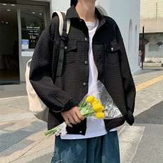 男秋季服外套潮牌街头宽松情侣休闲飞行夹克X78P55，男装夹克，星座1116-2