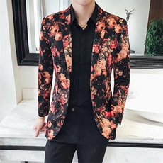 秋冬【常年款】欧版英伦风大码店主风西装西服男D219-7011-P150，男装夹克，电商A199(原D219）