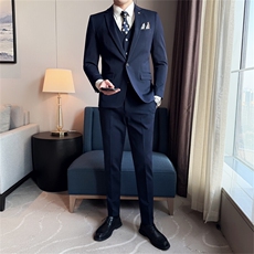三件套藏青色