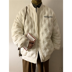 1港风定制面料宽松保暖棒球领大码M-5XL羽绒服外套8709P168控229，男装羽绒服，星座226-2