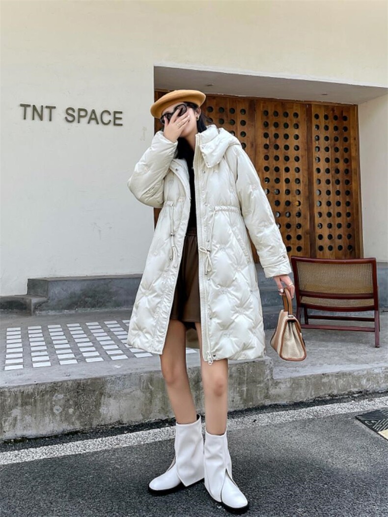 2021冬季羽绒服长款压轴定制长款羽绒服，女装羽绒服，R2