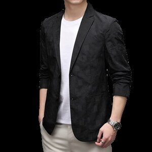 BEA6629206钱塘2020-2中青年男士秋季新款时尚休闲百塔西服P185图片