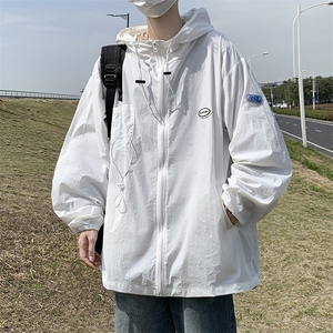 FS2301-P45 控68 夏季港风宽松情侣防晒服外套薄款防晒衣 UPF50+图片