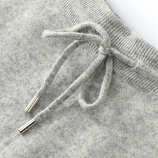 2025年秋季新款双层提花撞色加厚针织羊毛阔腿裤时尚通勤百搭休闲，男装阔腿裤，雪贝坊二店