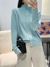 2025年秋季时尚百搭通勤简约休闲开衫,女装针织衫/毛衣,唐诺, 2025年秋季时尚百搭通勤简约休闲开衫,女装针织衫/毛衣,唐诺,