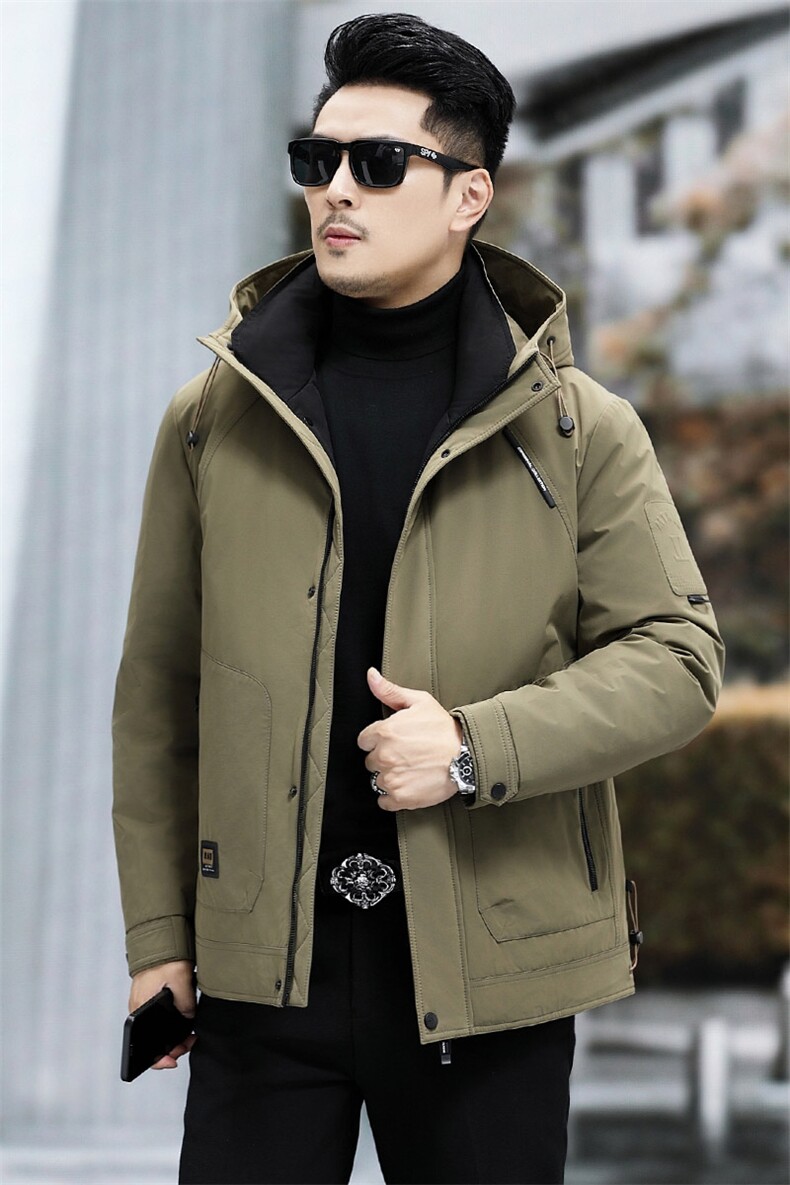 B38825钱塘2020-3冬季厚款时尚休闲中年新款男士羽绒服P288,男装羽绒服,钱塘207-3