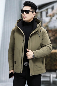 B38825钱塘2020-3冬季厚款时尚休闲中年新款男士羽绒服P288图片