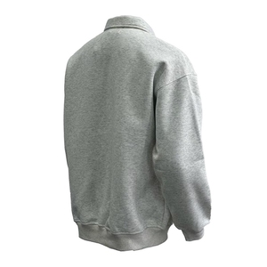 抖音得物高品质二开 26春装美式高街结构设计POLO翻领卫衣外套W77图片
