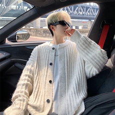 毛衣男秋冬新款港风宽松针织毛衫MYA6-P65，男装针织衫/毛衣，星座214-3