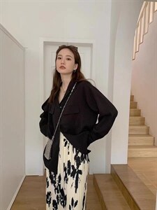 2022秋季新款质感高级感宽松衬衫图片