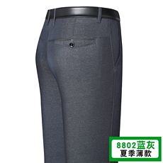 CY9909钱塘2020-2高品质中老年休闲西裤男装宽松直筒裤高腰P33，男装休闲裤，钱塘207-2