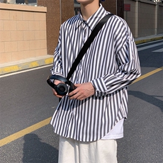 长袖衬衫男港风日系GC09P33，男装衬衫，星座1116-2