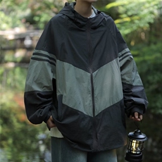 青春流行男夹克文艺潮外套山系防晒衣W9242P42，男装夹克，星座1116-2