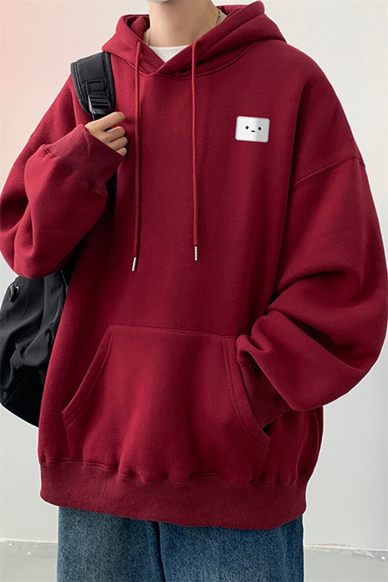 ！连帽圆领卫衣男装港风帽衫男LM117-P35,男装卫衣,电商B367