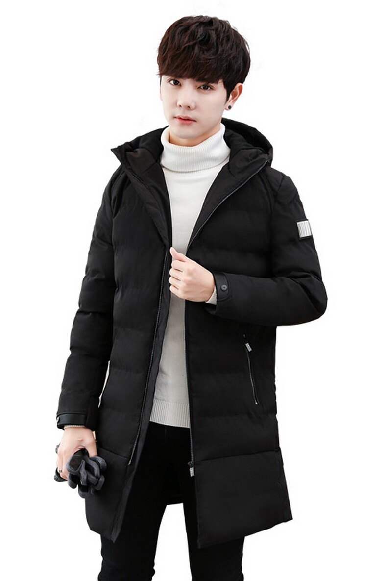 2020冬装新款男棉衣中长款棉服修身连帽加厚QT2026-MY2222,男装棉衣,星座1512