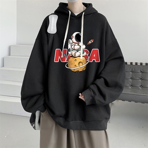 连帽卫衣男大码运动服帽衫外套WY2289-P35 加绒款-P40图片