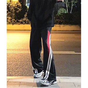 春秋文艺新款时尚都市宽松型长裤休闲裤运动裤男 KG05图片